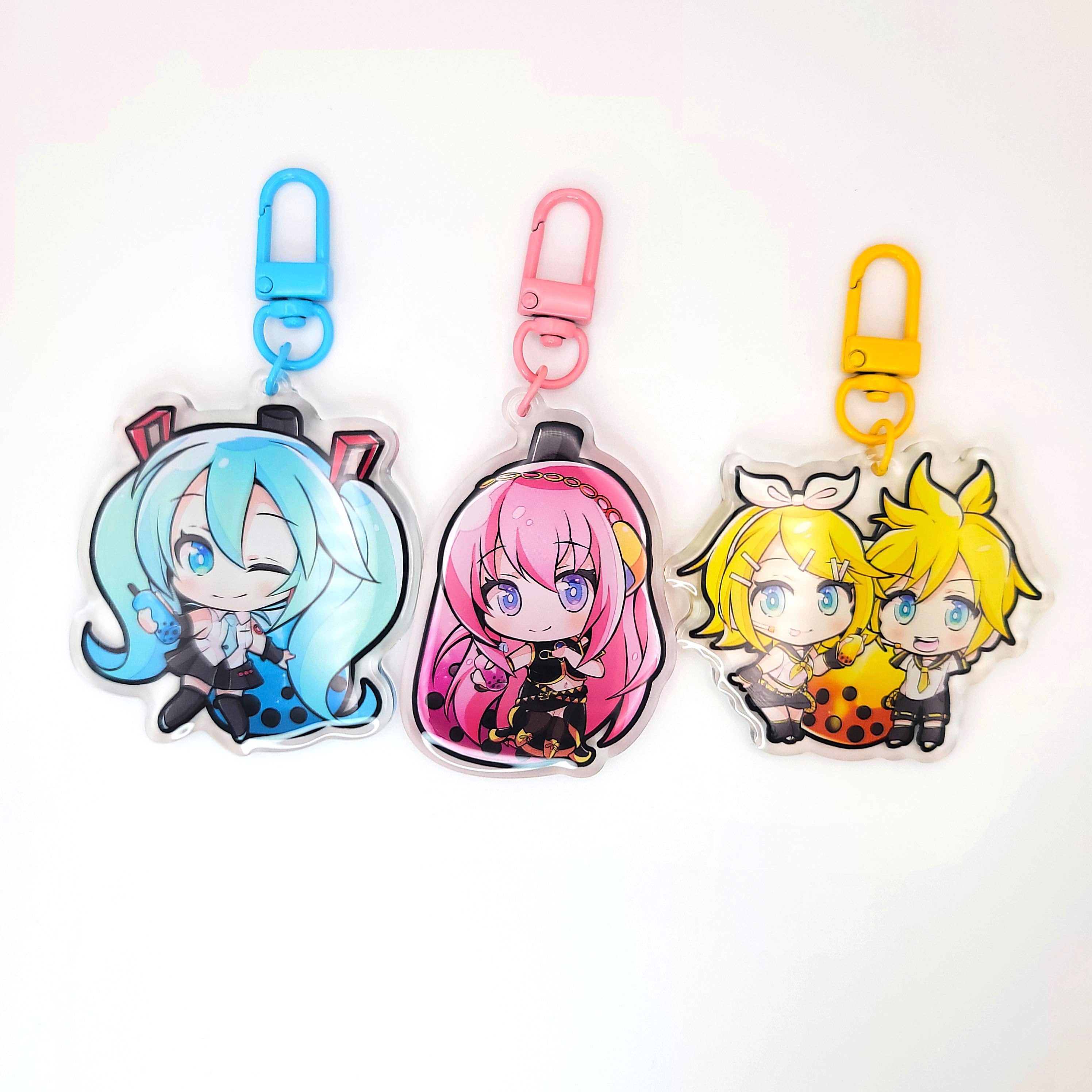 Vocaloid Boba Tea Charms