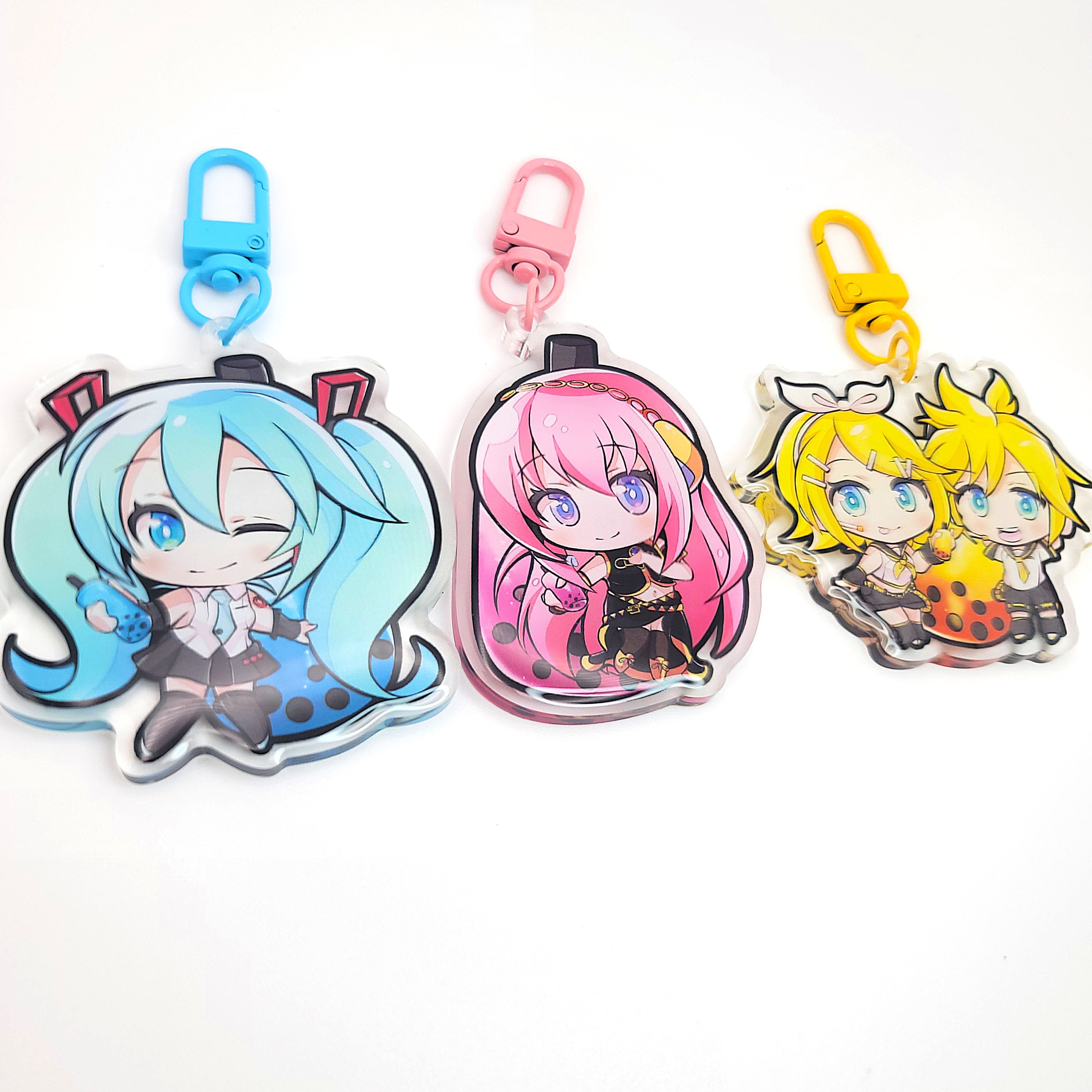 Vocaloid Boba Tea Charms