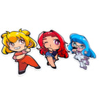 The Primary Girls Die-Cut Stickers