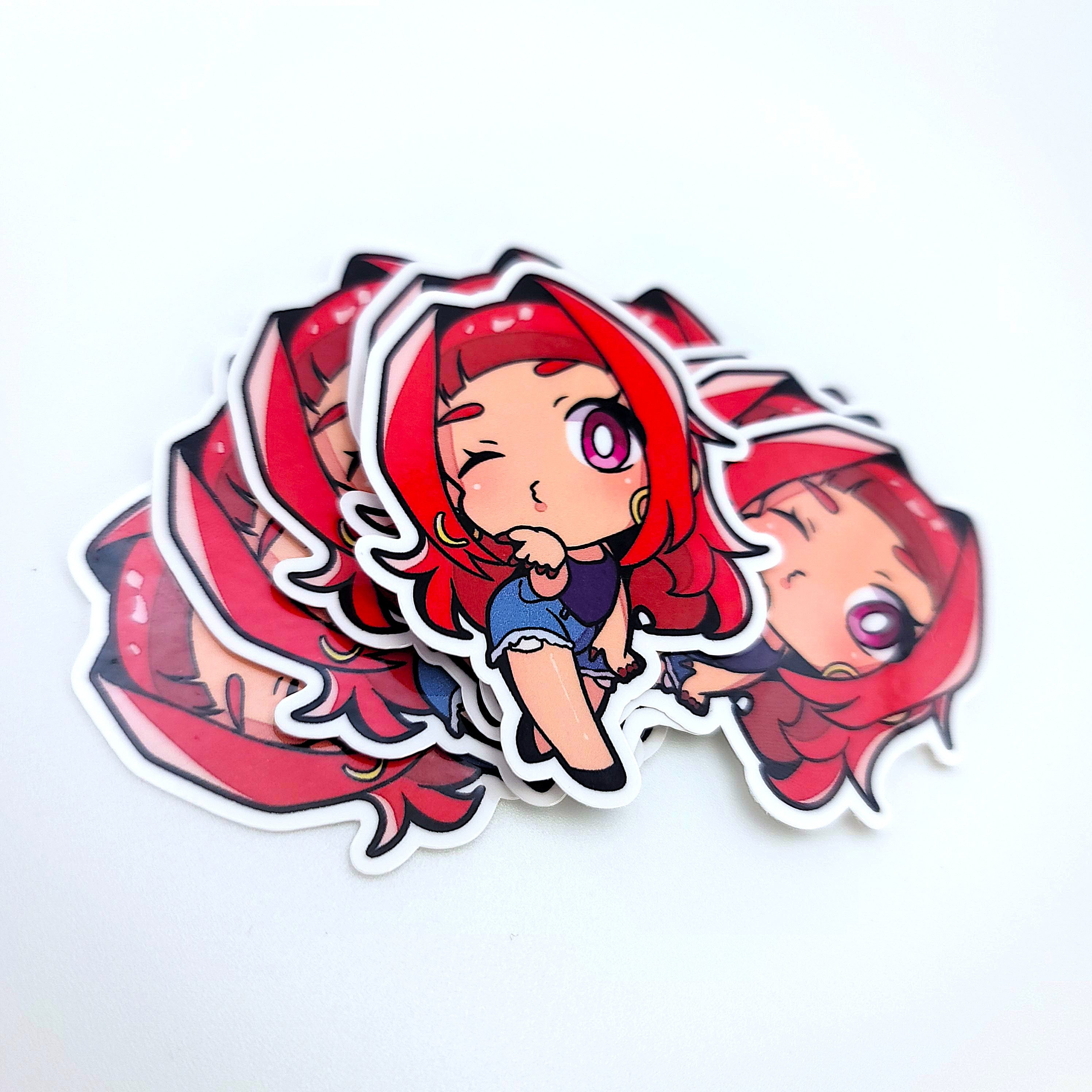 The Primary Girls Die-Cut Stickers