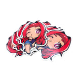 The Primary Girls Die-Cut Stickers