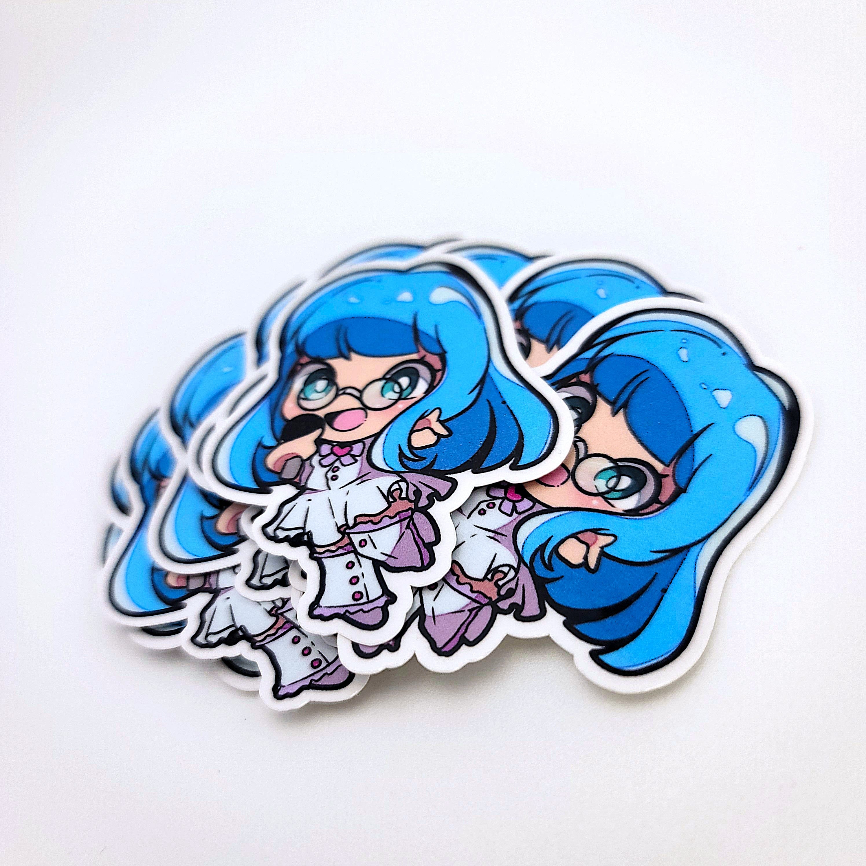 The Primary Girls Die-Cut Stickers