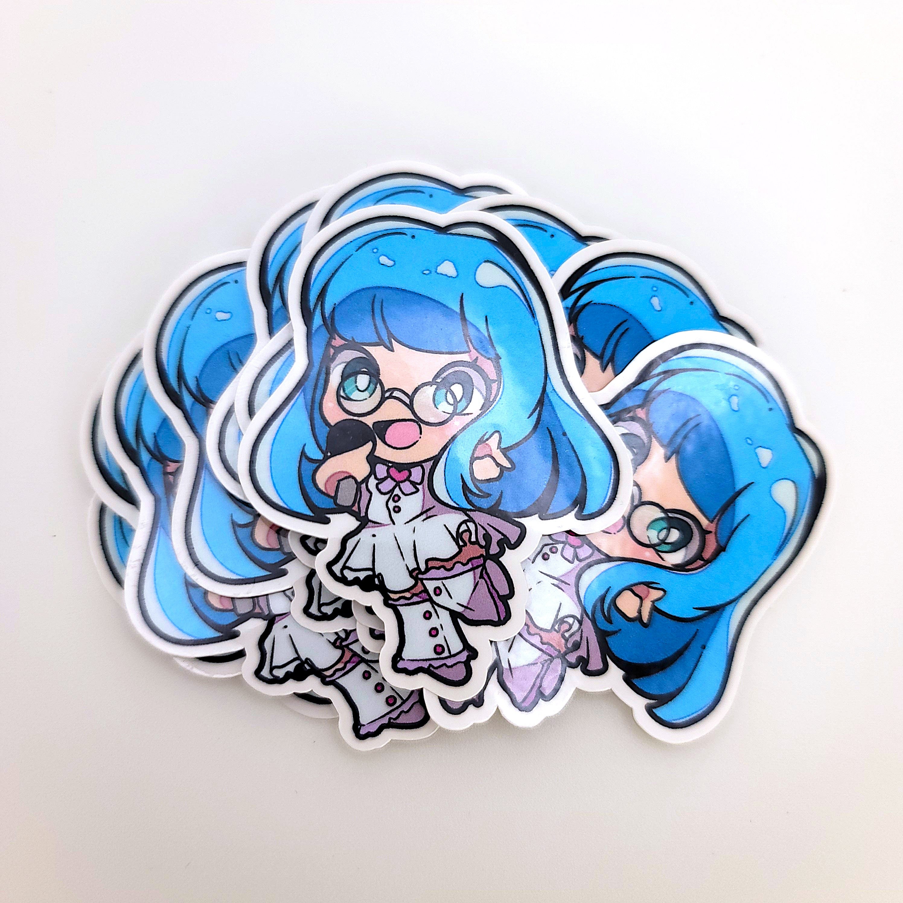 The Primary Girls Die-Cut Stickers