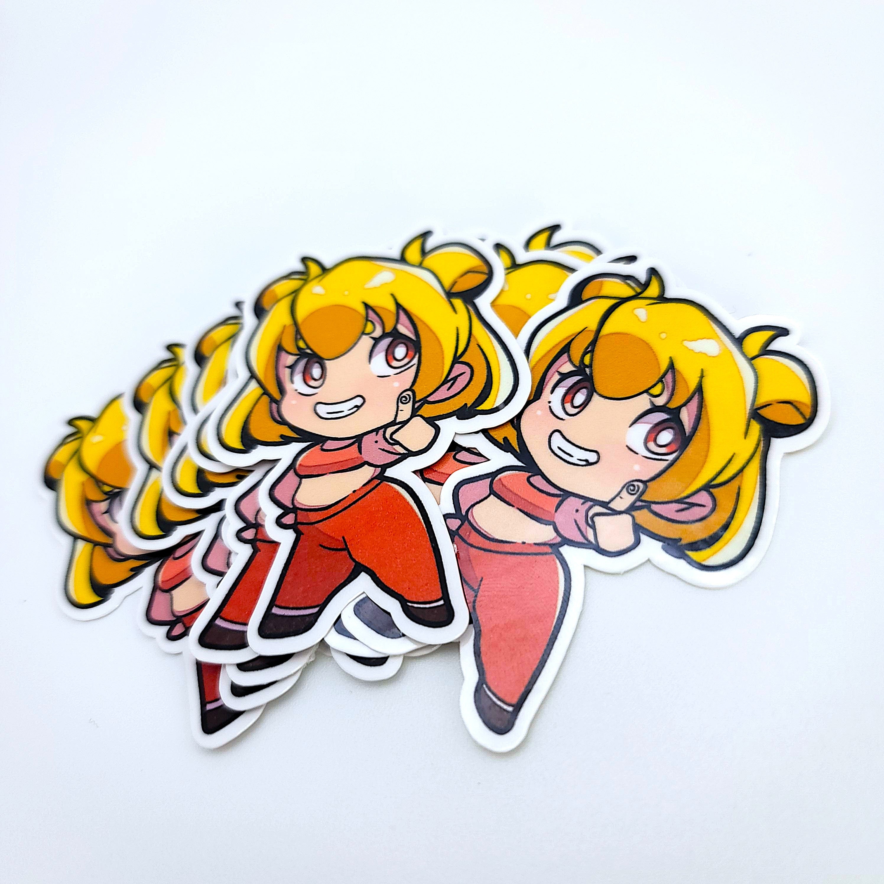 The Primary Girls Die-Cut Stickers