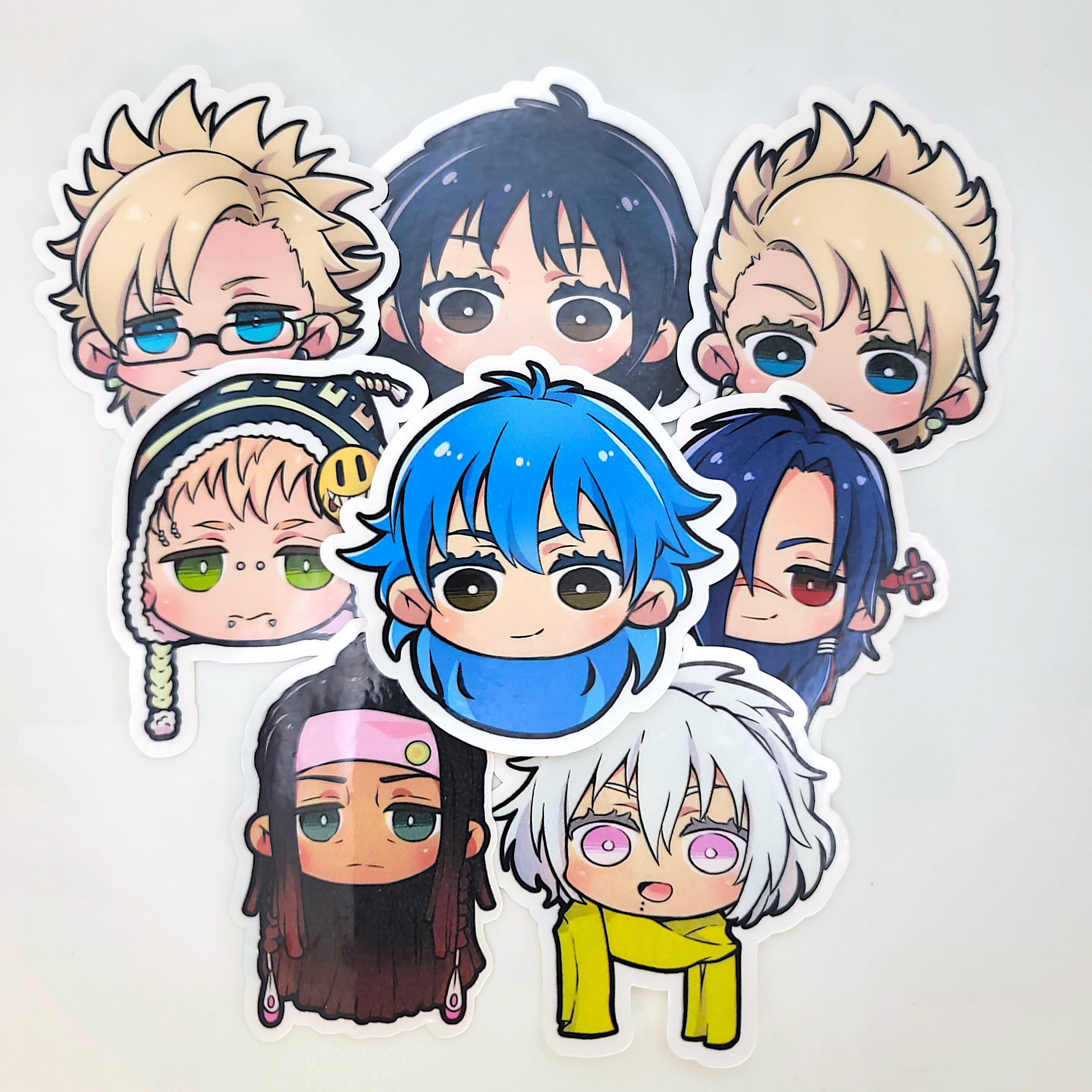Dramatical Murder Die-Cut Stickers