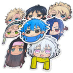 Dramatic Death Die-Cut Stickers