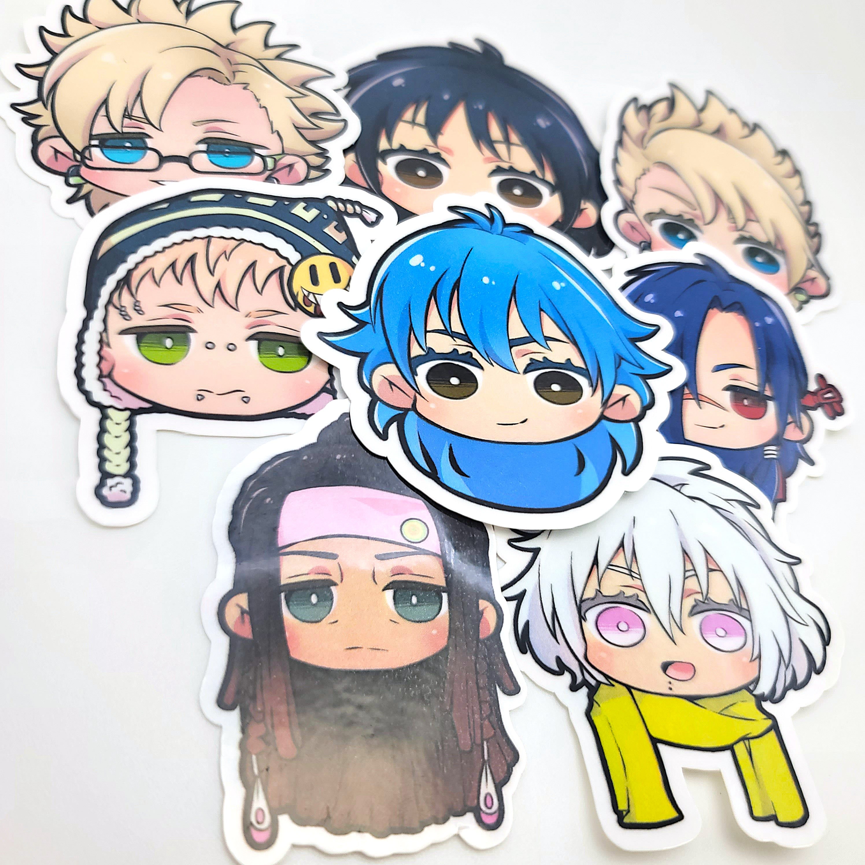 Dramatical Murder Die-Cut Stickers