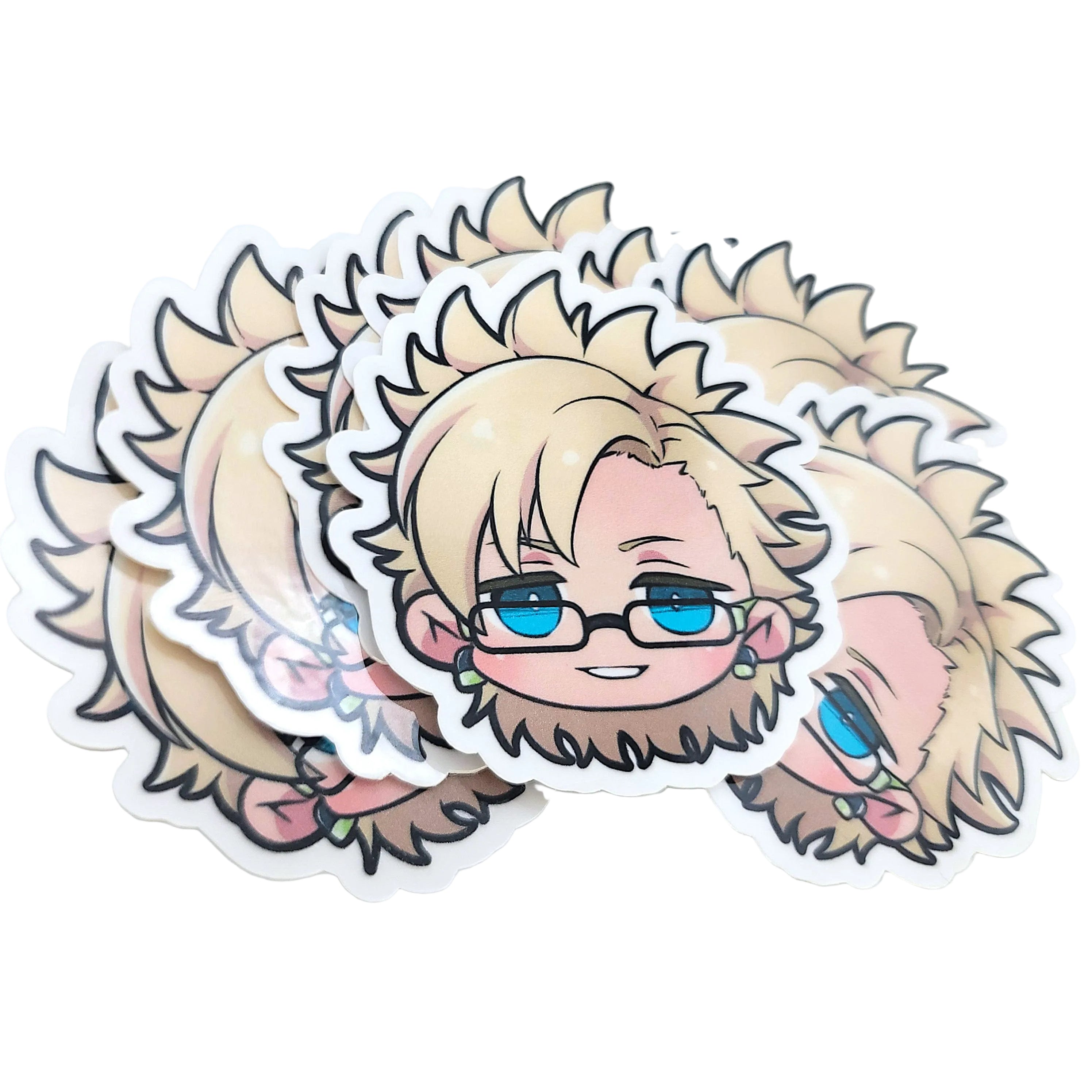 Dramatic Death Die-Cut Stickers