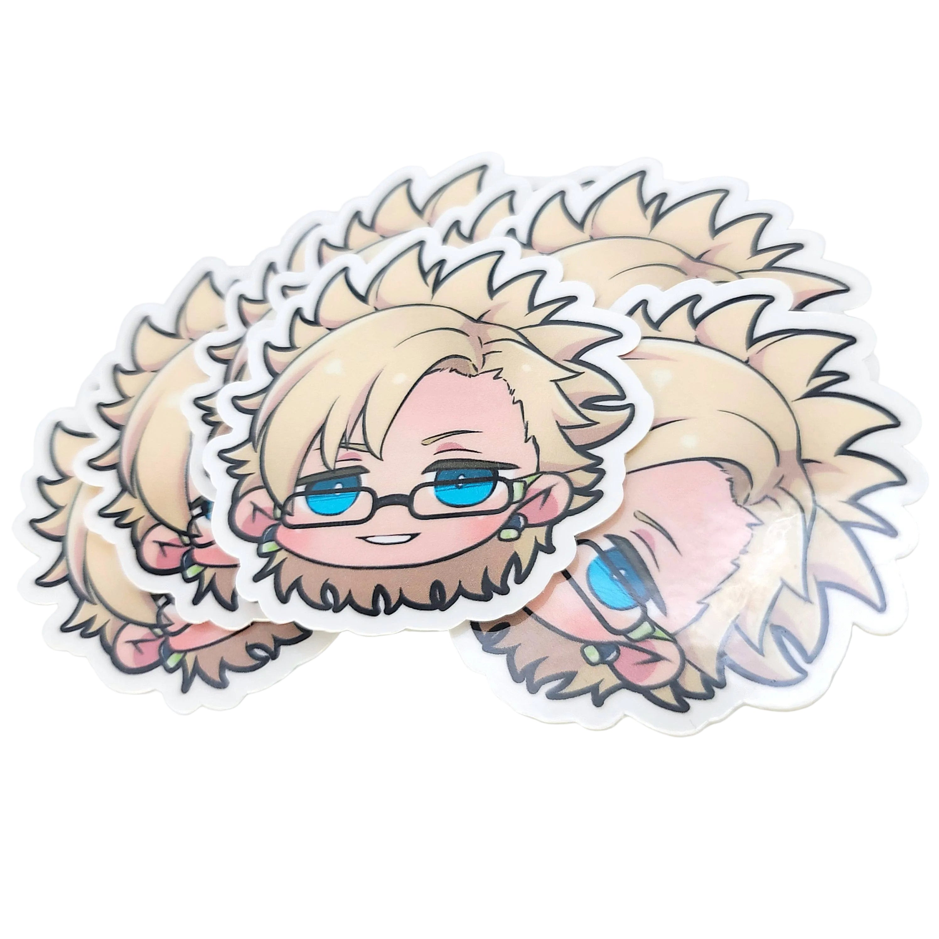 Dramatic Death Die-Cut Stickers