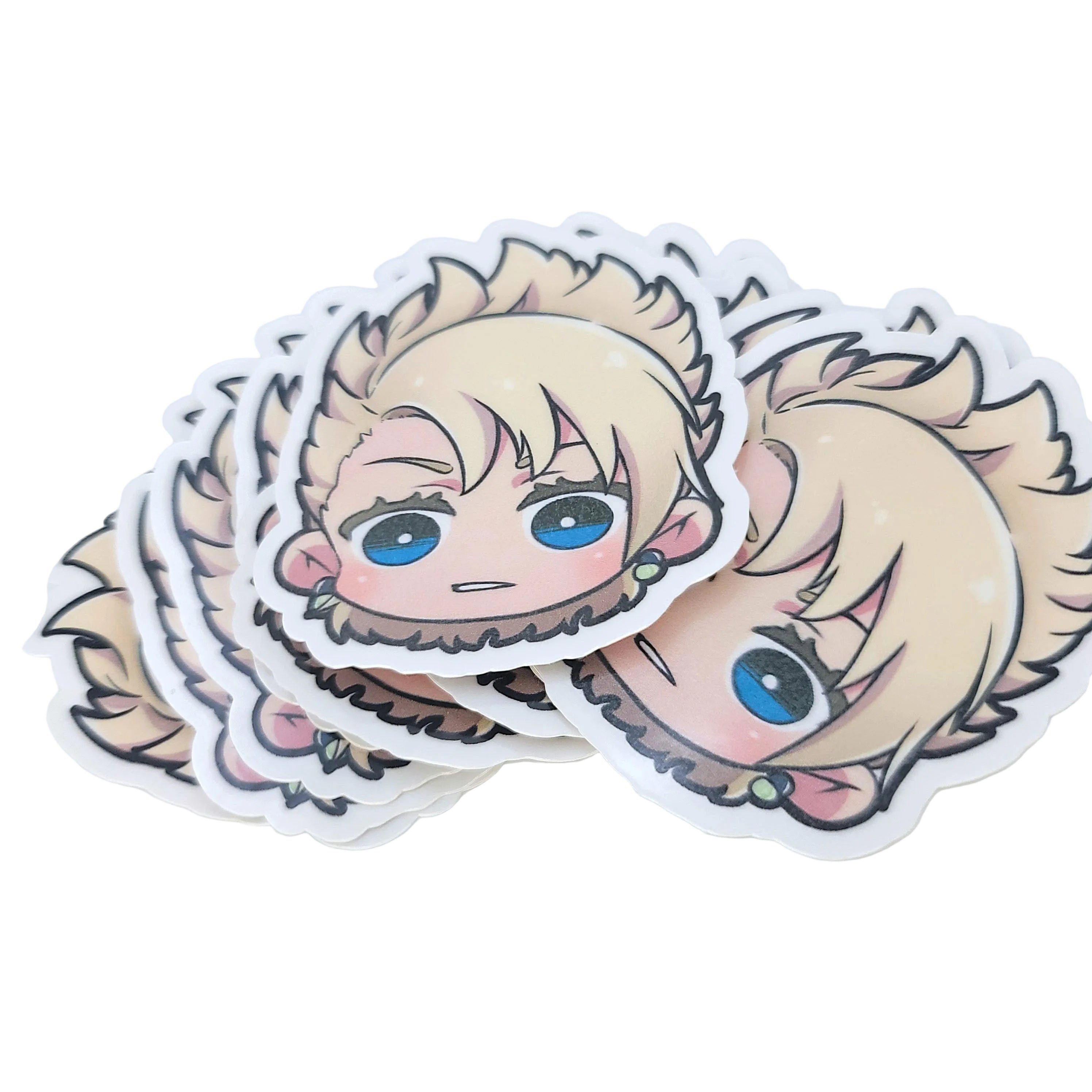Dramatic Death Die-Cut Stickers
