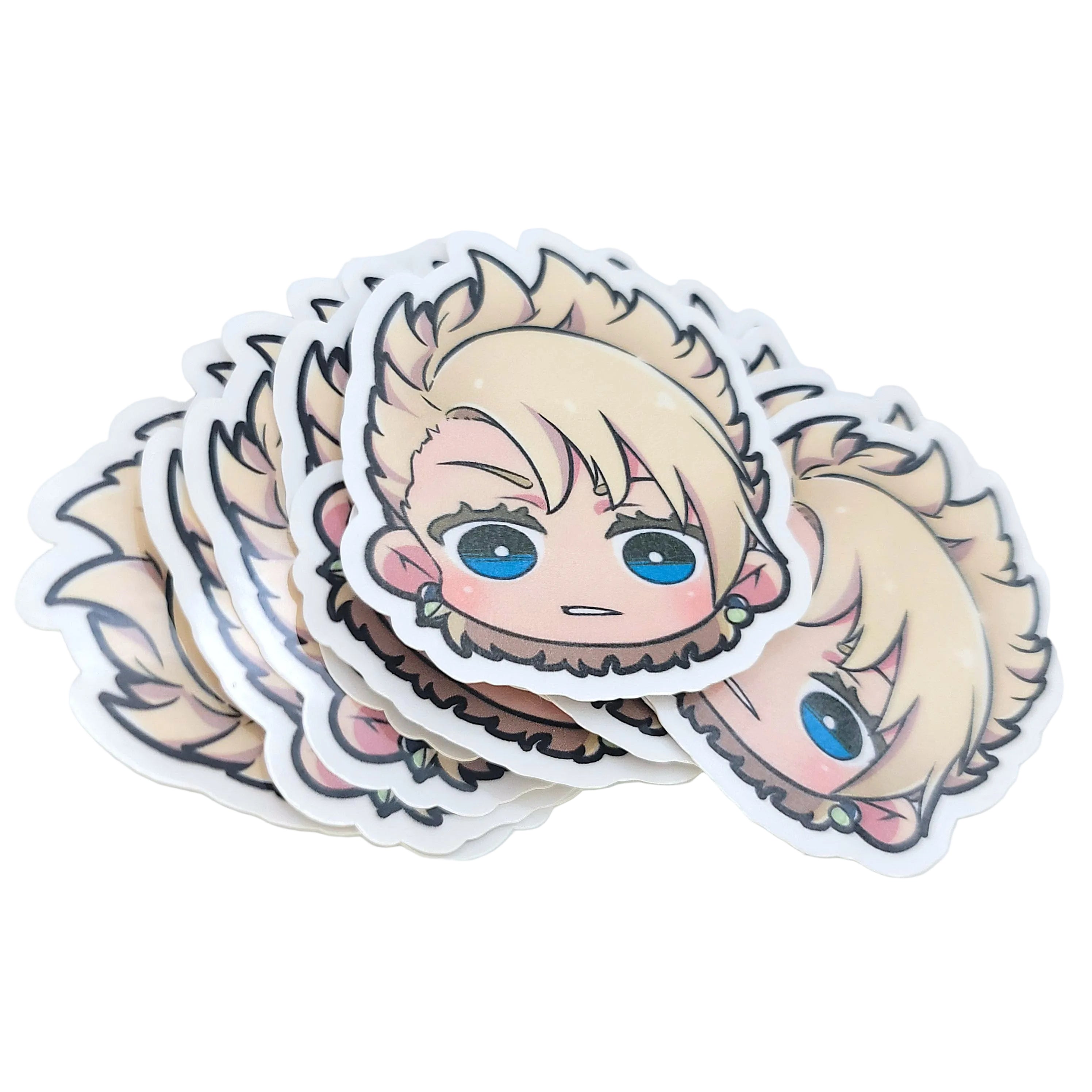 Dramatic Death Die-Cut Stickers