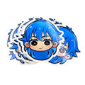 Dramatic Death Die-Cut Stickers