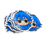 Dramatic Death Die-Cut Stickers