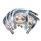 Dramatic Death Die-Cut Stickers
