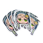 Dramatic Death Die-Cut Stickers