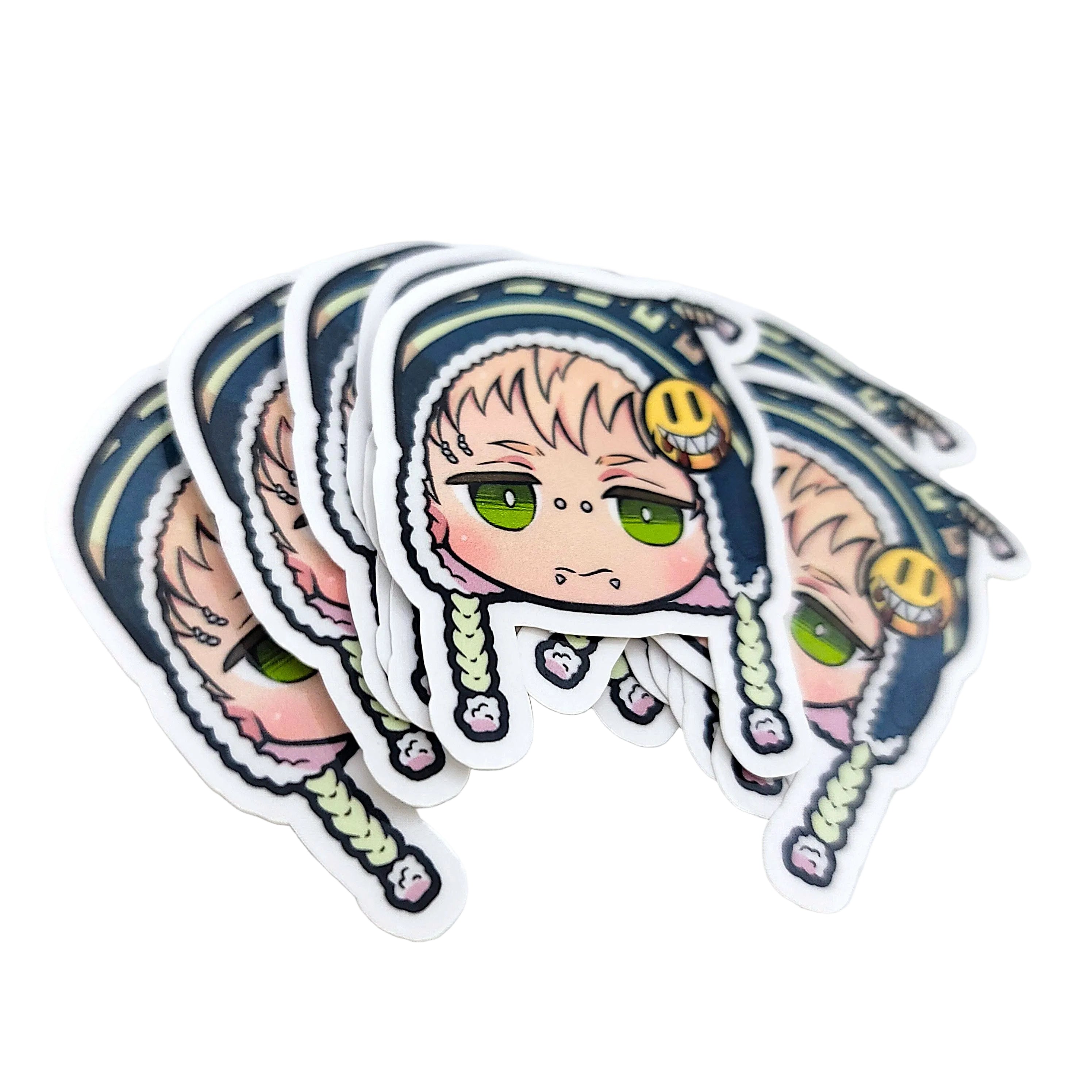 Dramatic Death Die-Cut Stickers