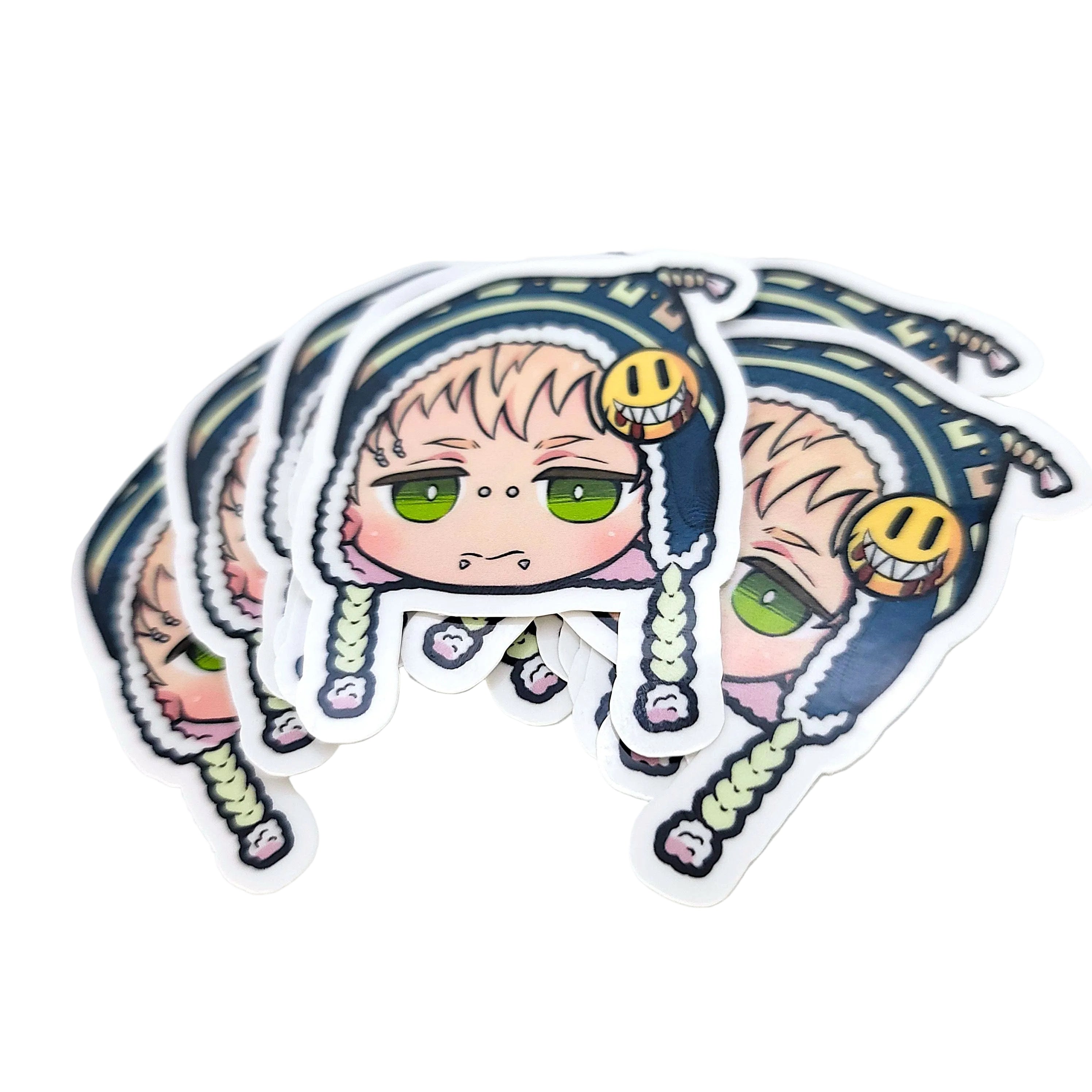 Dramatic Death Die-Cut Stickers