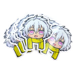 Dramatic Death Die-Cut Stickers