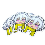 Dramatic Death Die-Cut Stickers