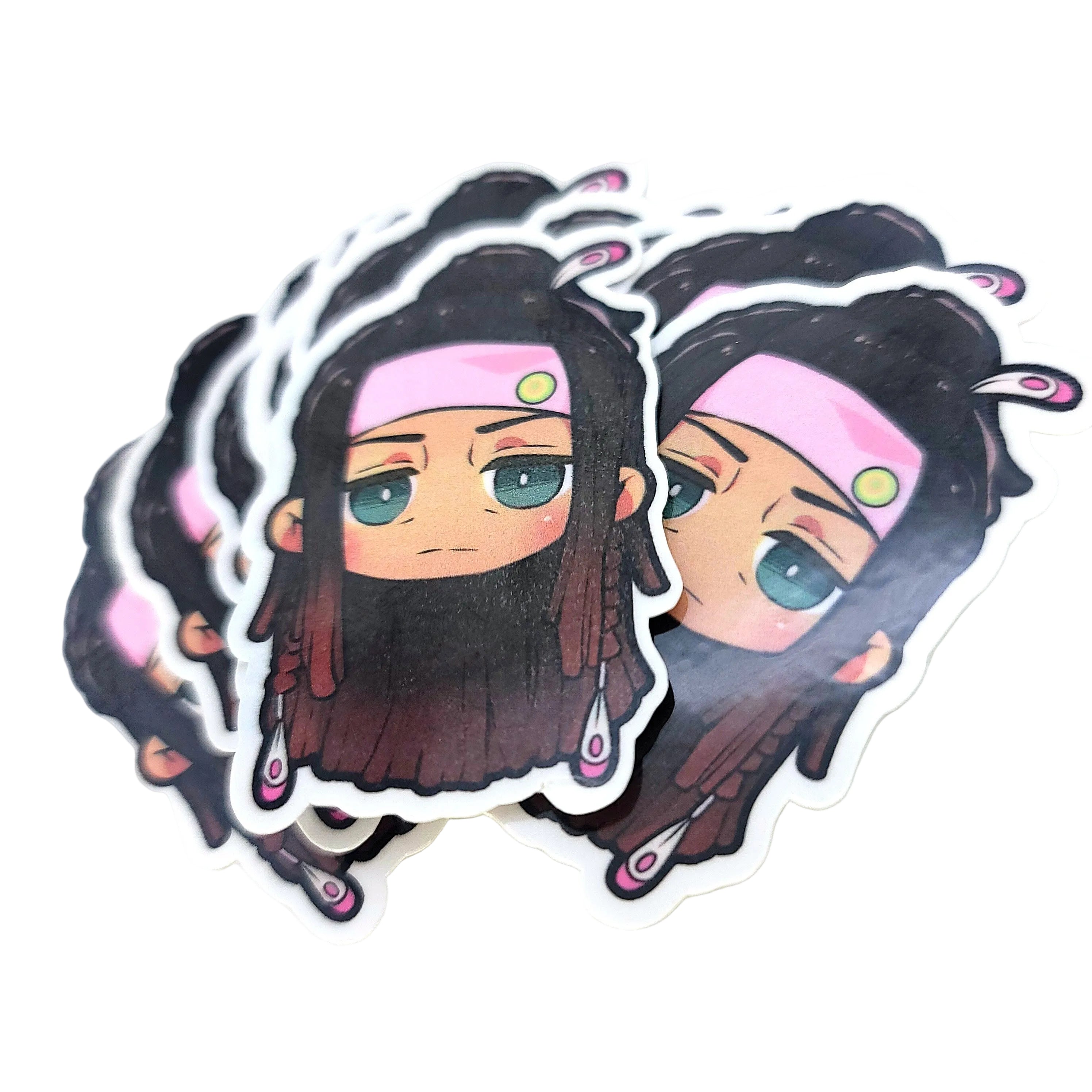 Dramatic Death Die-Cut Stickers