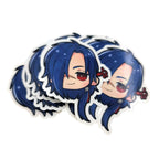 Dramatic Death Die-Cut Stickers