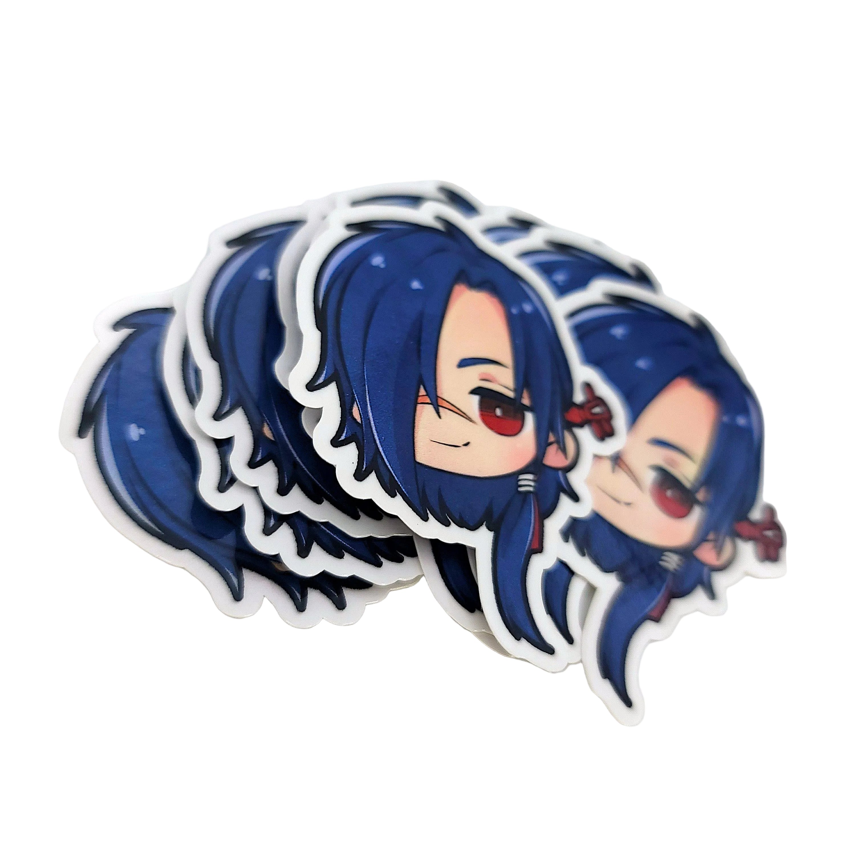 Dramatic Death Die-Cut Stickers