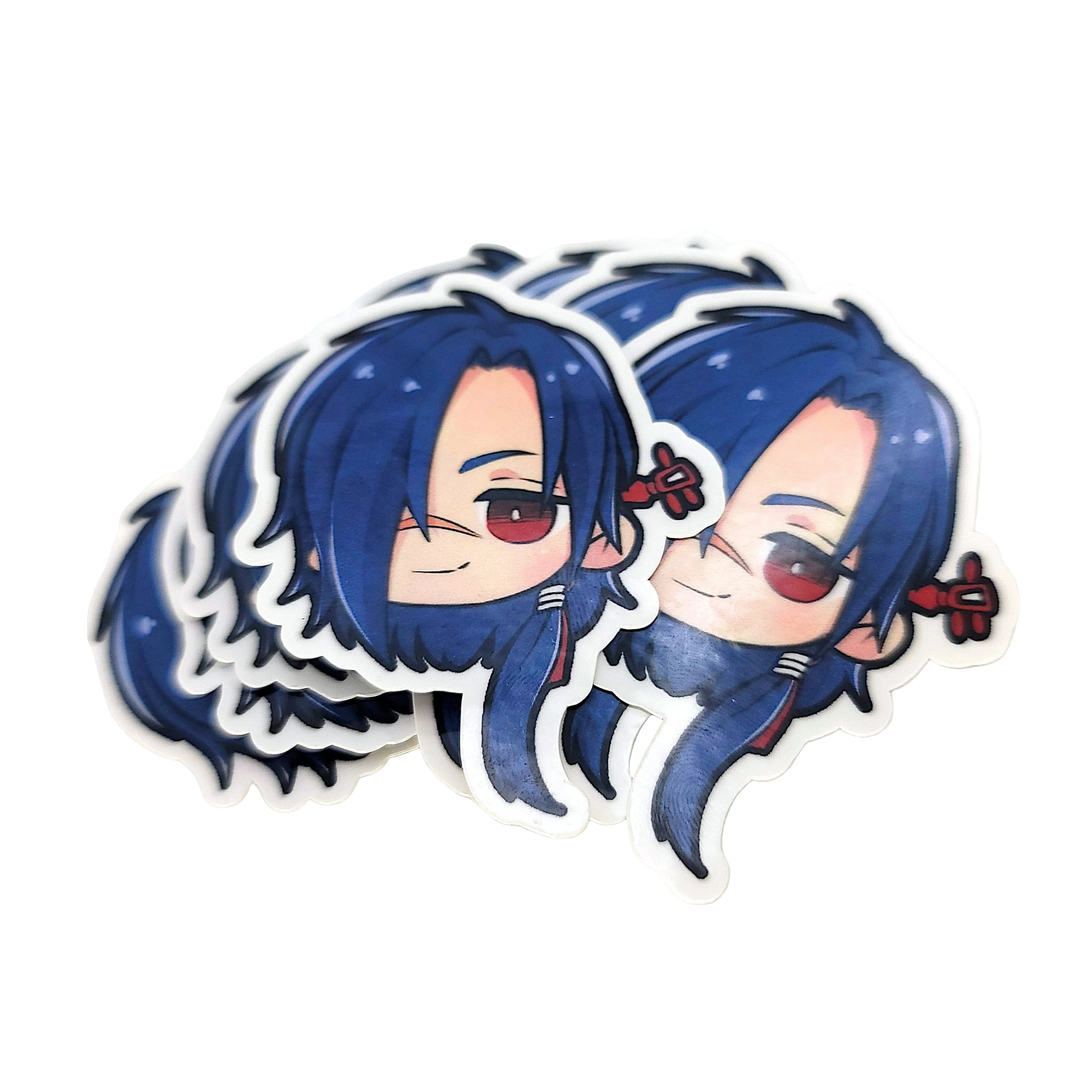 Dramatic Death Die-Cut Stickers