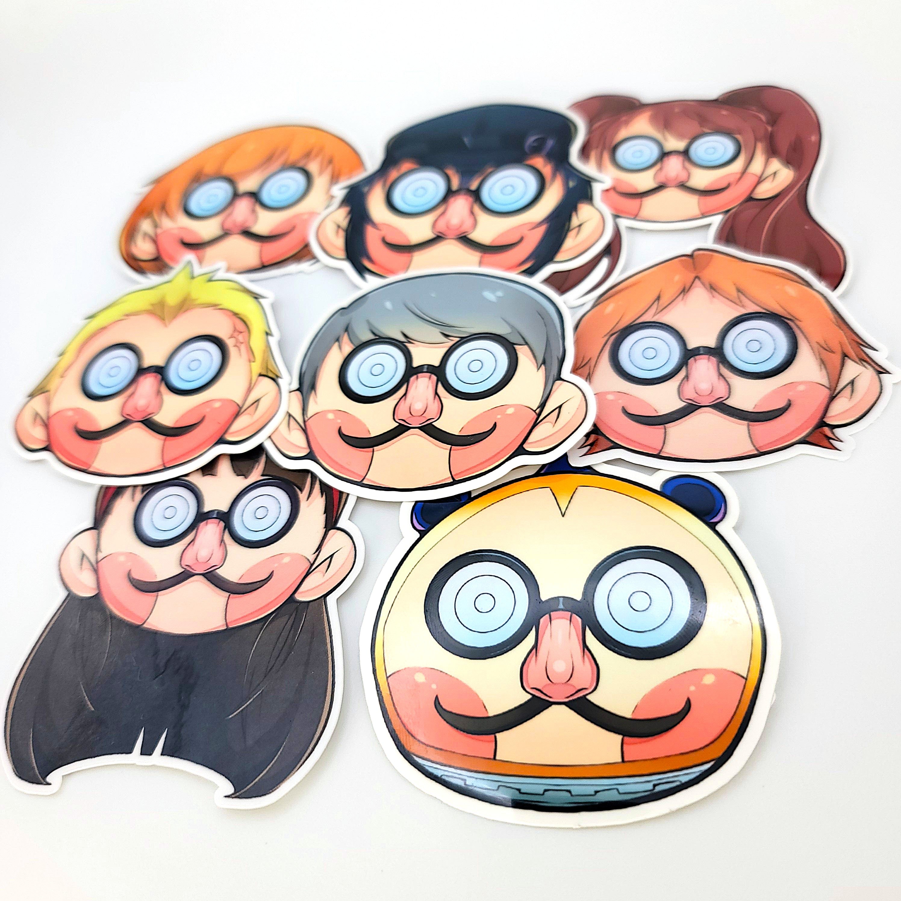 Persona 4 Gag Die-Cut Stickers