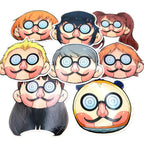 Investigation Team Gag Die-Cut Stickers