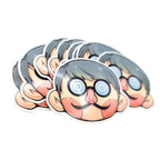 Investigation Team Gag Die-Cut Stickers