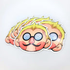 Investigation Team Gag Die-Cut Stickers