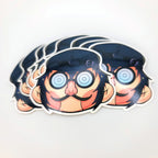Investigation Team Gag Die-Cut Stickers