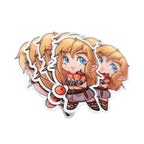 Elf Apples Die-Cut Sticker