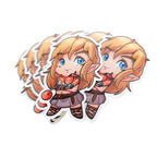 Elf Apples Die-Cut Sticker