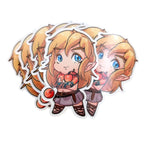 Elf Apples Die-Cut Sticker