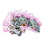 FujoMiku Die-Cut Sticker