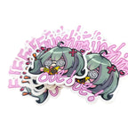 FujoMiku Die-Cut Sticker