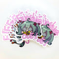 FujoMiku Die-Cut Sticker