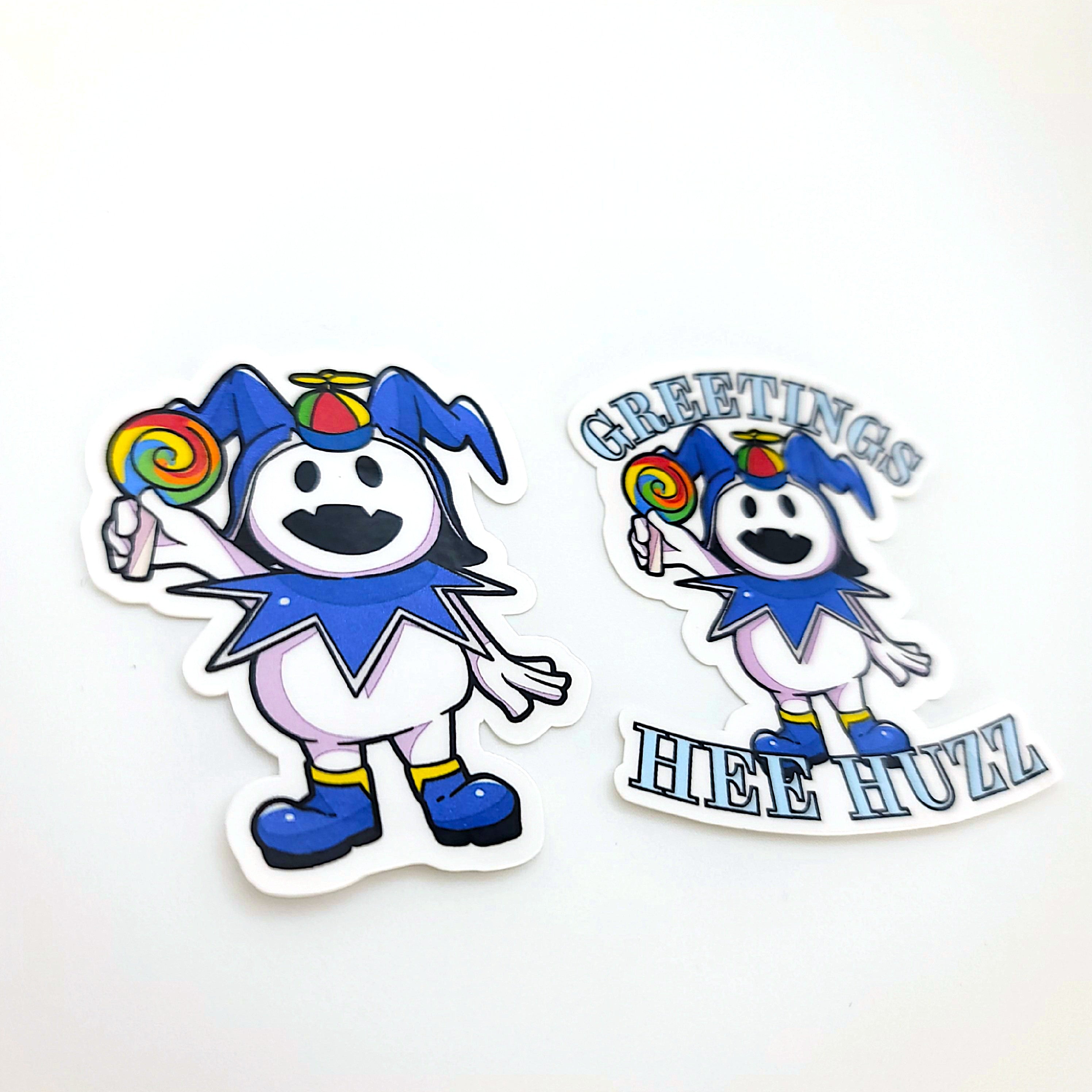 Jack Frost Die-Cut Stickers