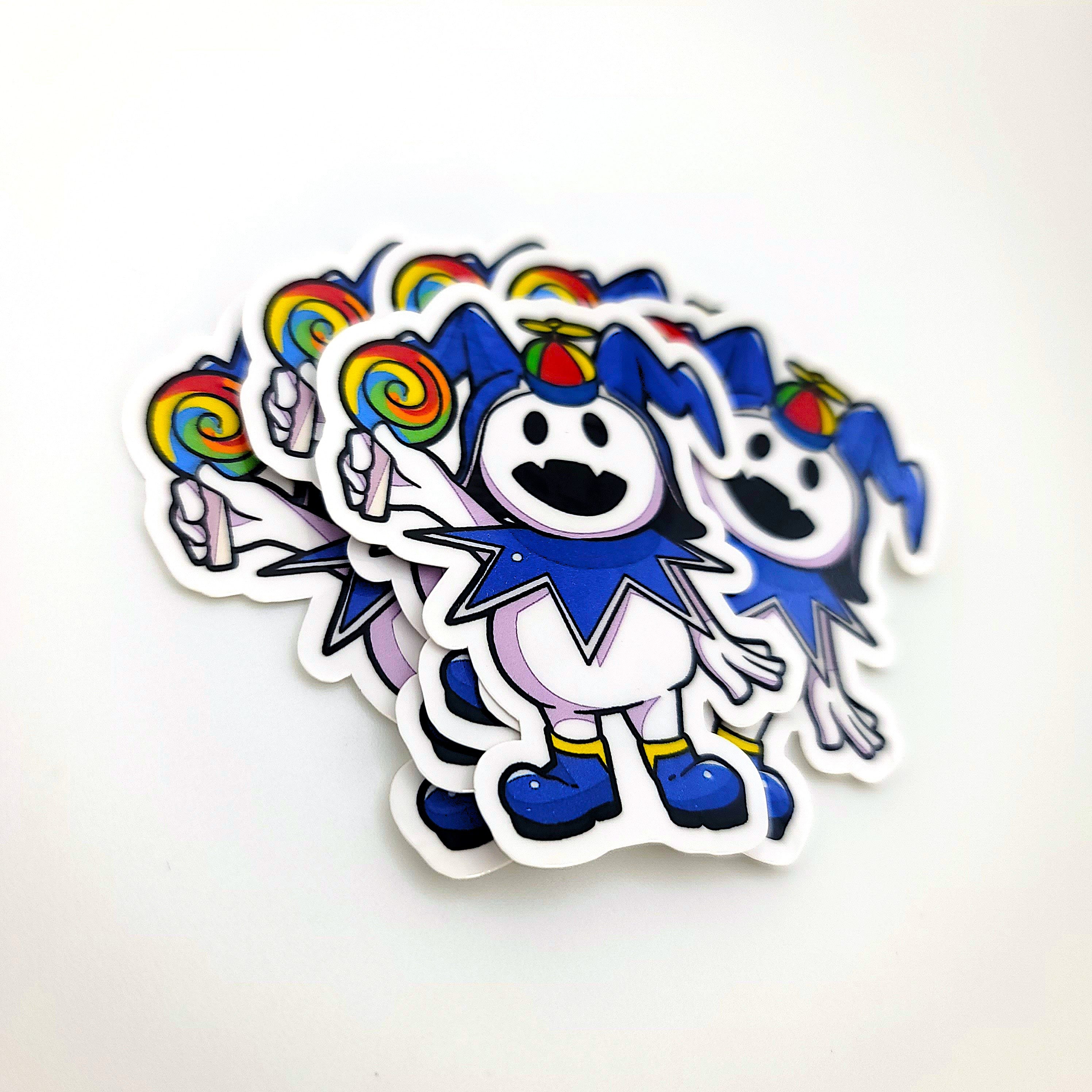 Jack Frost Die-Cut Stickers