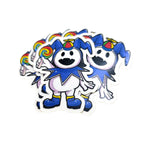 Hee Ho Mascot Die-Cut Stickers