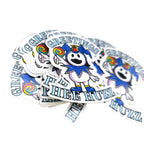 Hee Ho Mascot Die-Cut Stickers