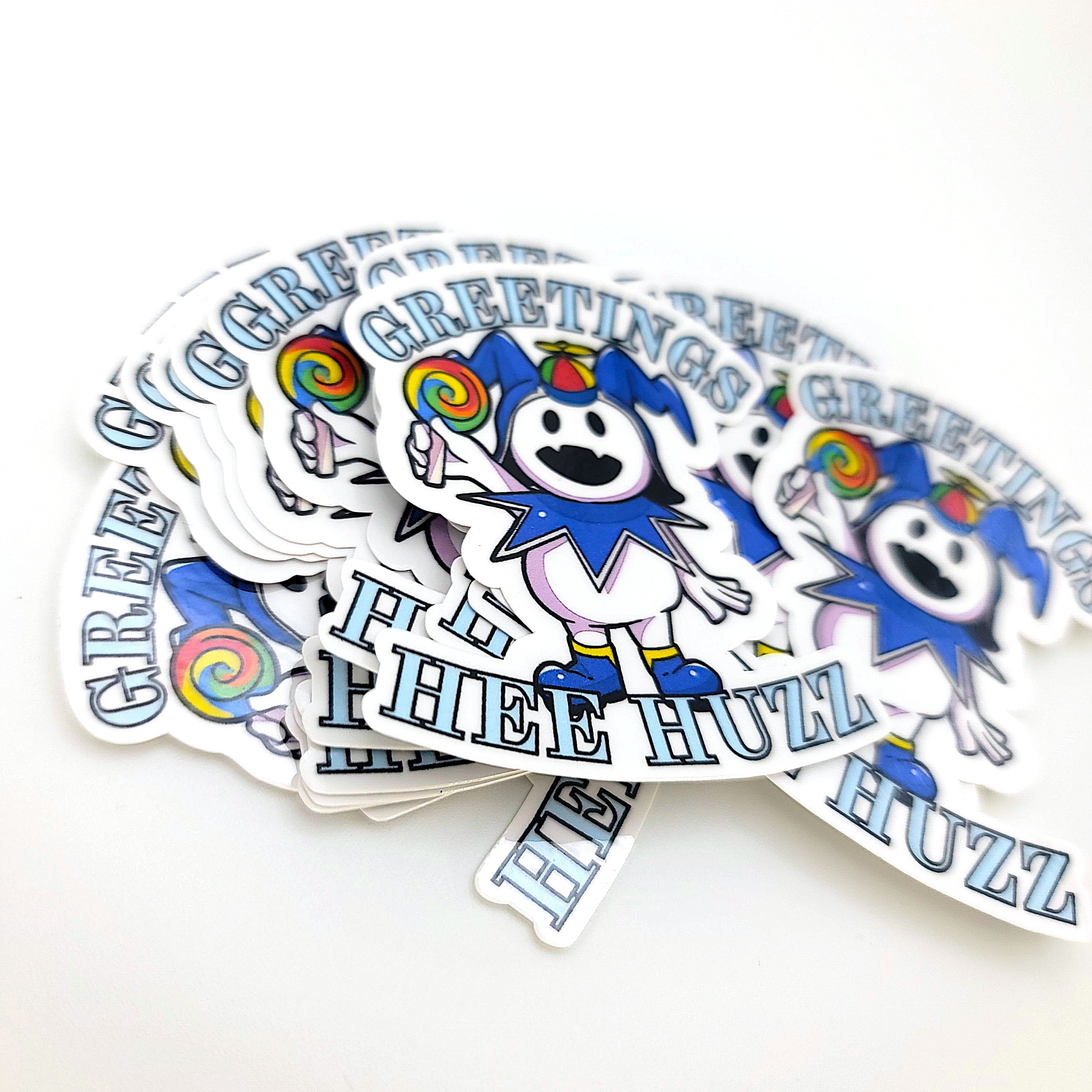 Jack Frost Die-Cut Stickers