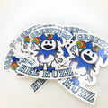 Jack Frost Die-Cut Stickers