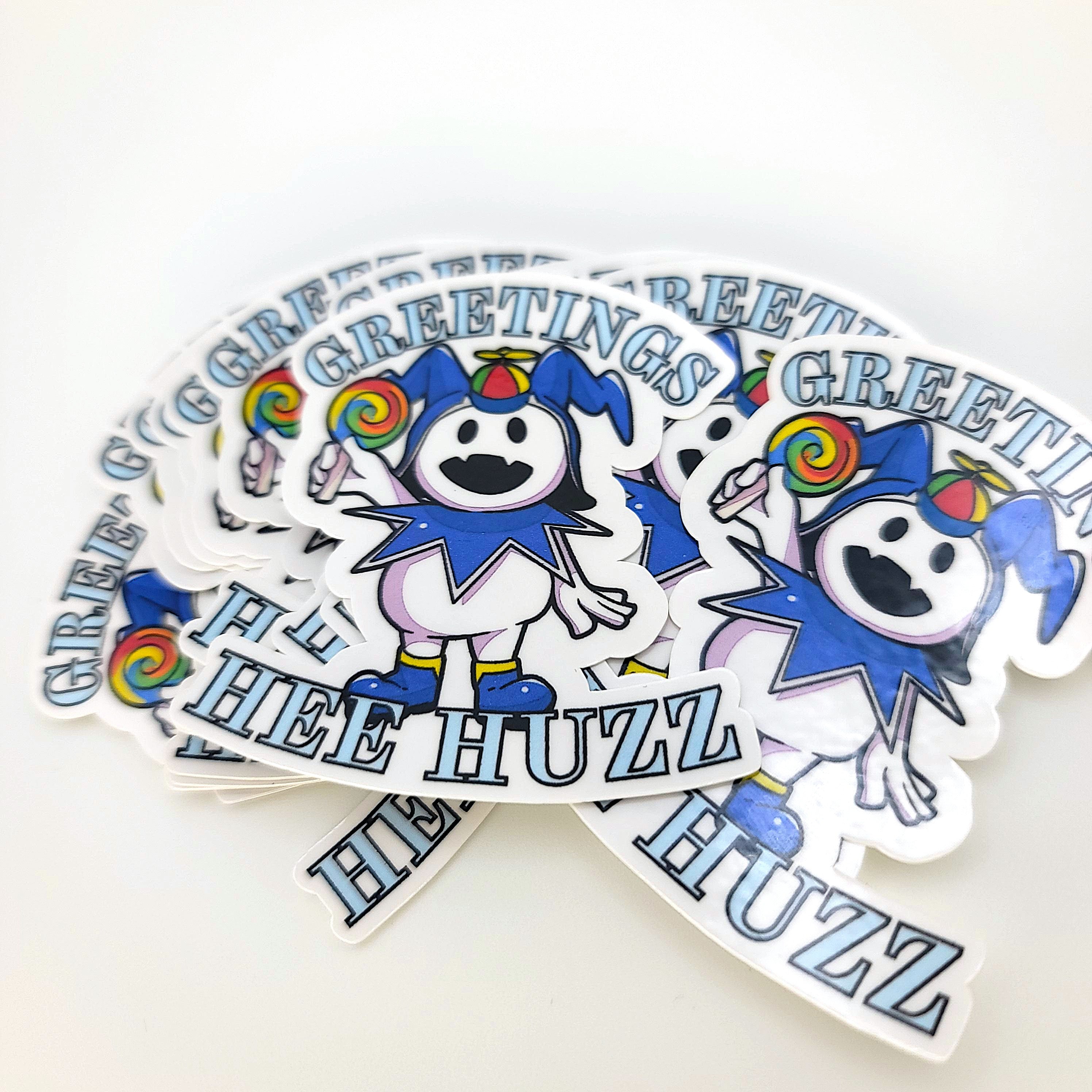 Jack Frost Die-Cut Stickers