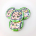 Dramatic Death  (1.75") Buttons