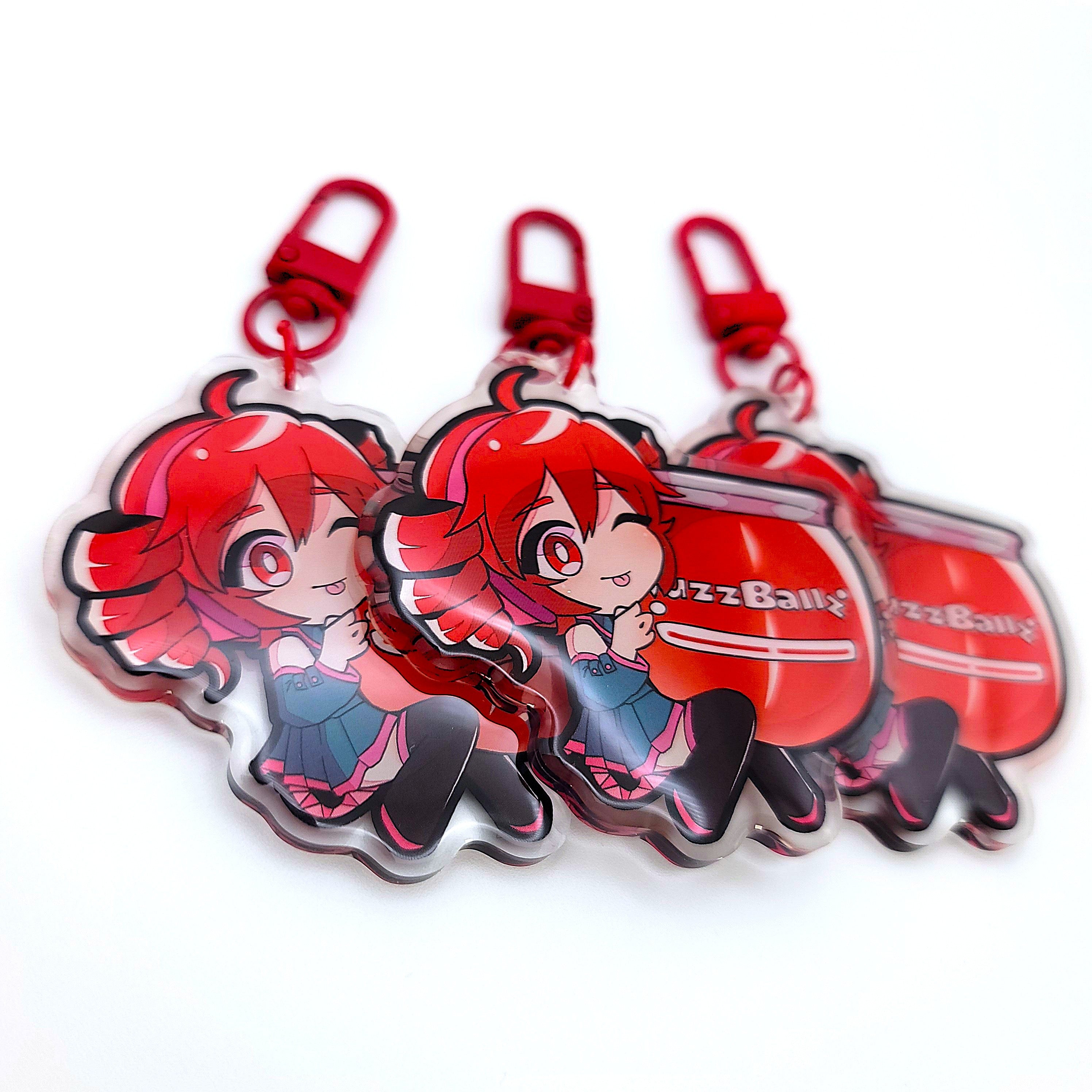 Vocaloid Miku & Teto Ball Charms
