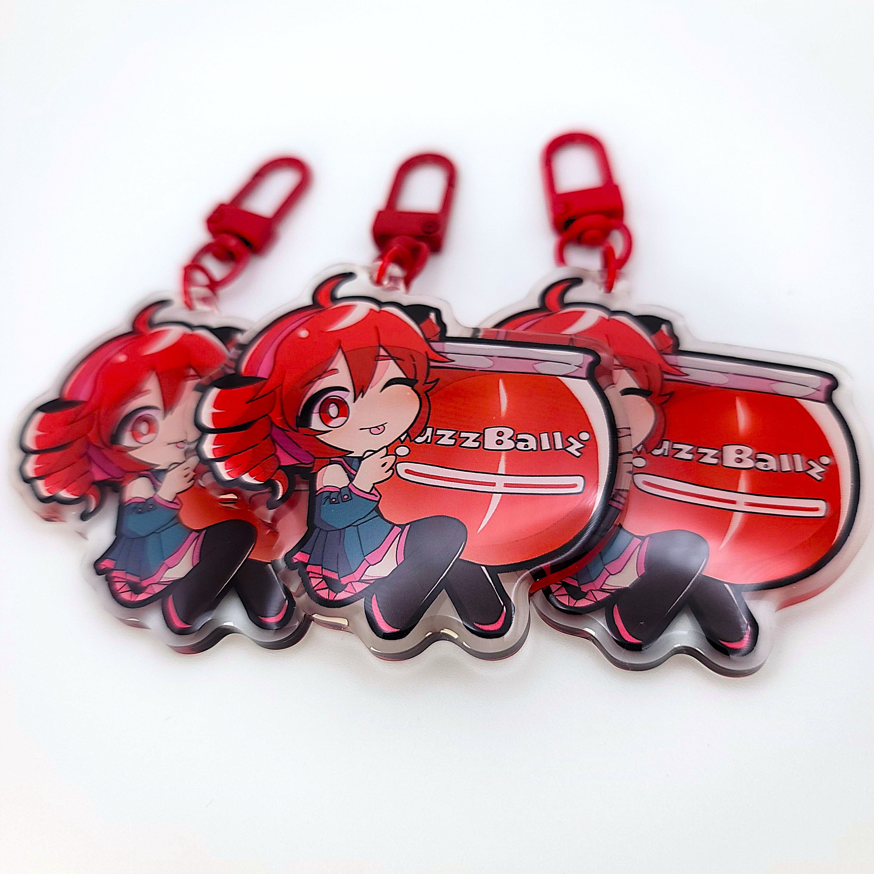 Vocaloid Miku & Teto Ball Charms