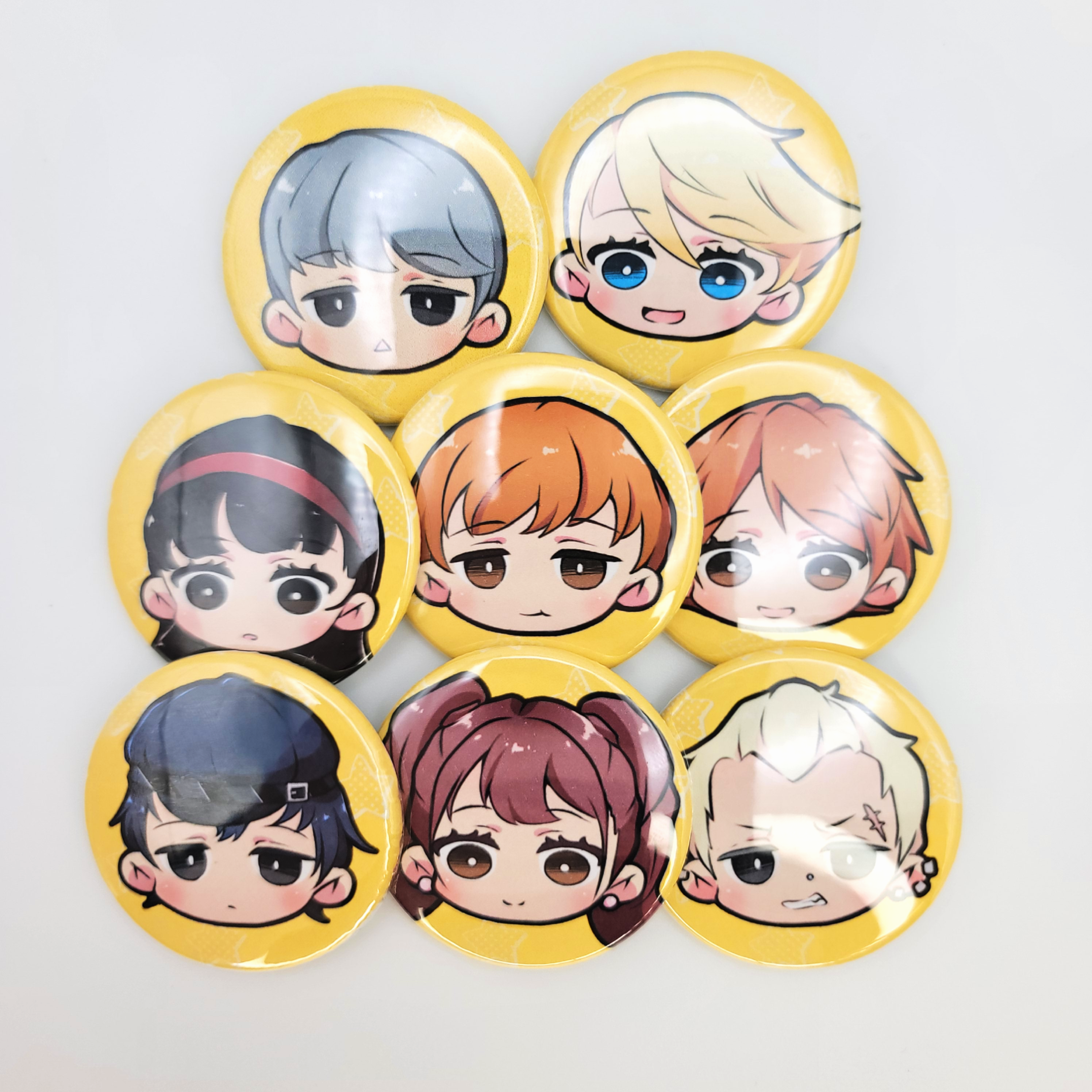 Persona 4 (1.75") Buttons