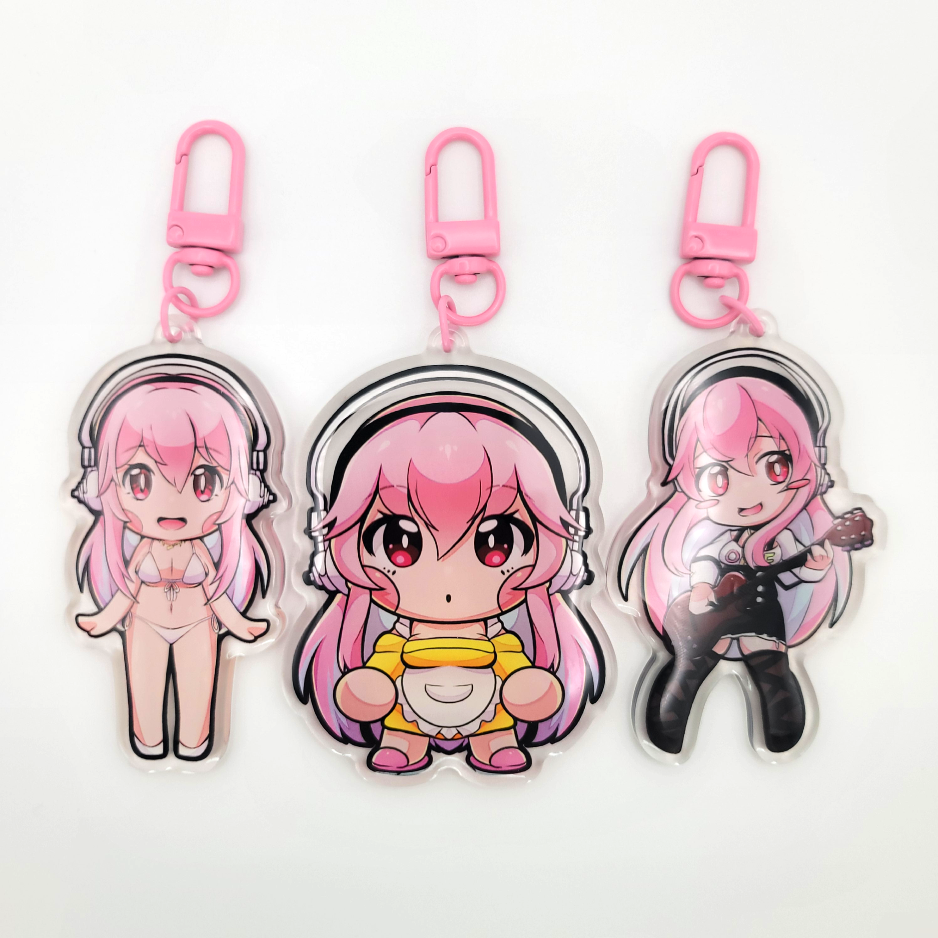 Super Sonico Charms